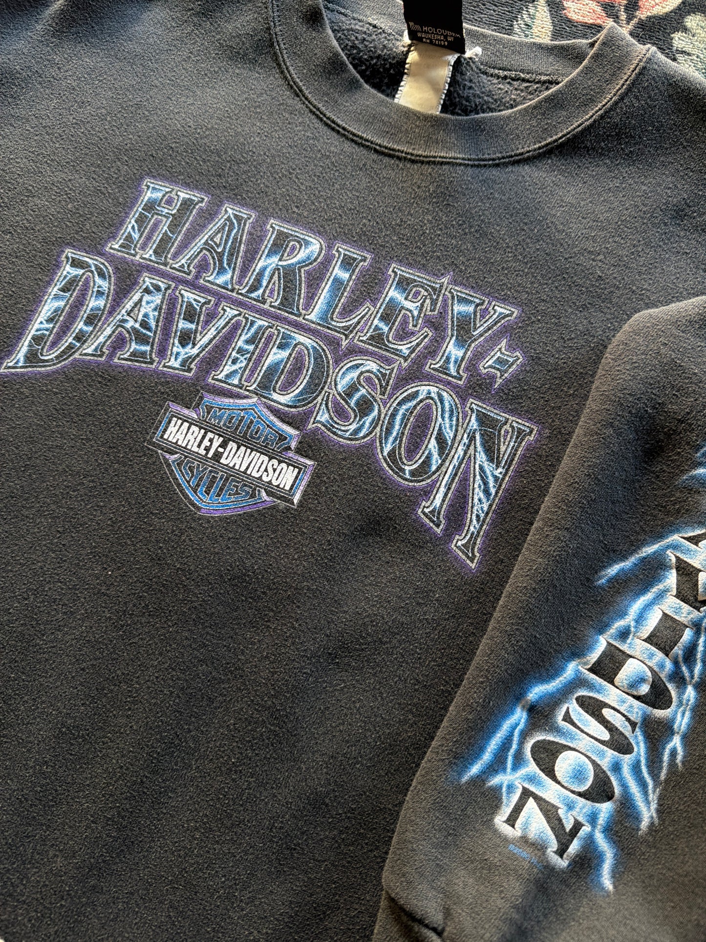 Harley Lightning Crewneck