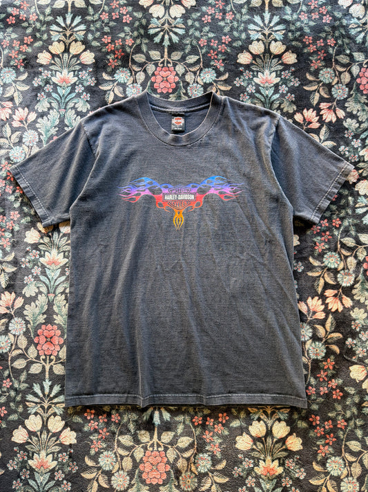 Harley Colorful Tribal Flame