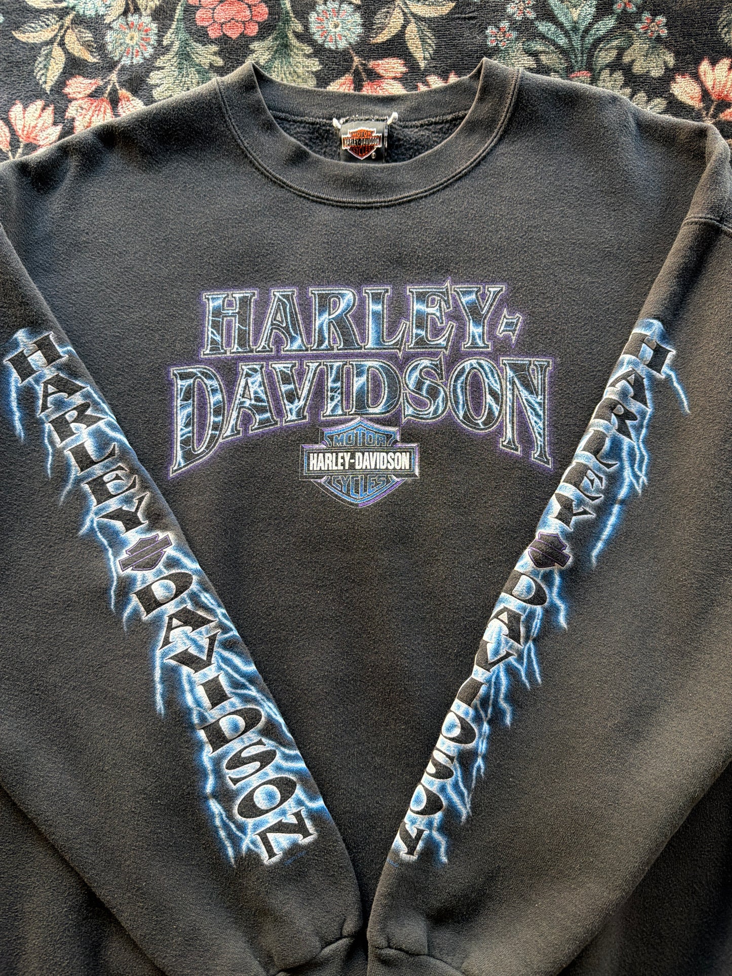 Harley Lightning Crewneck