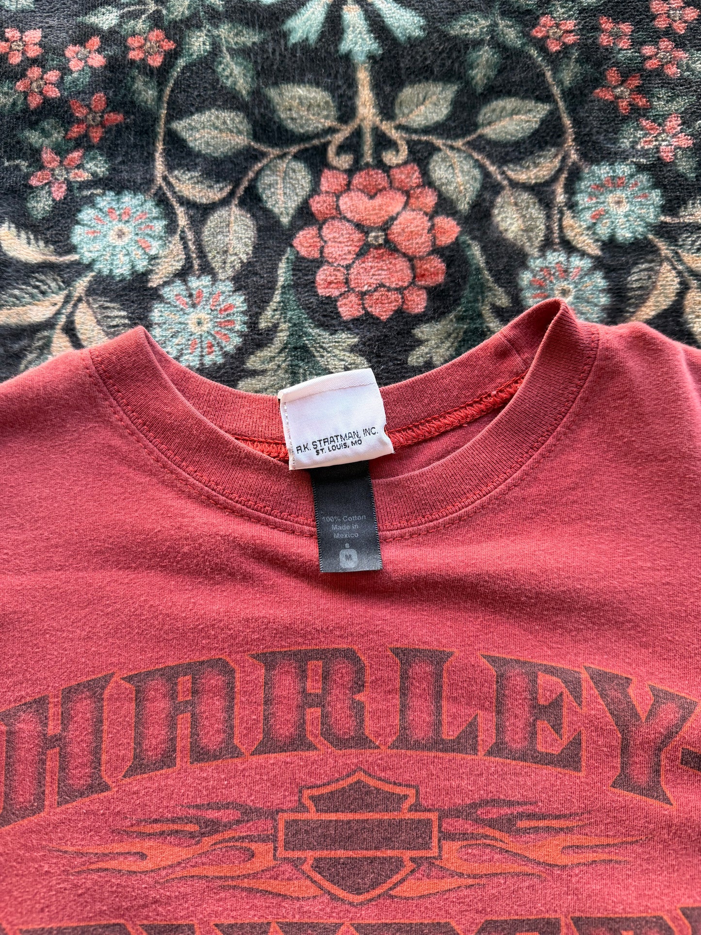 Harley Flaming Long Sleeve