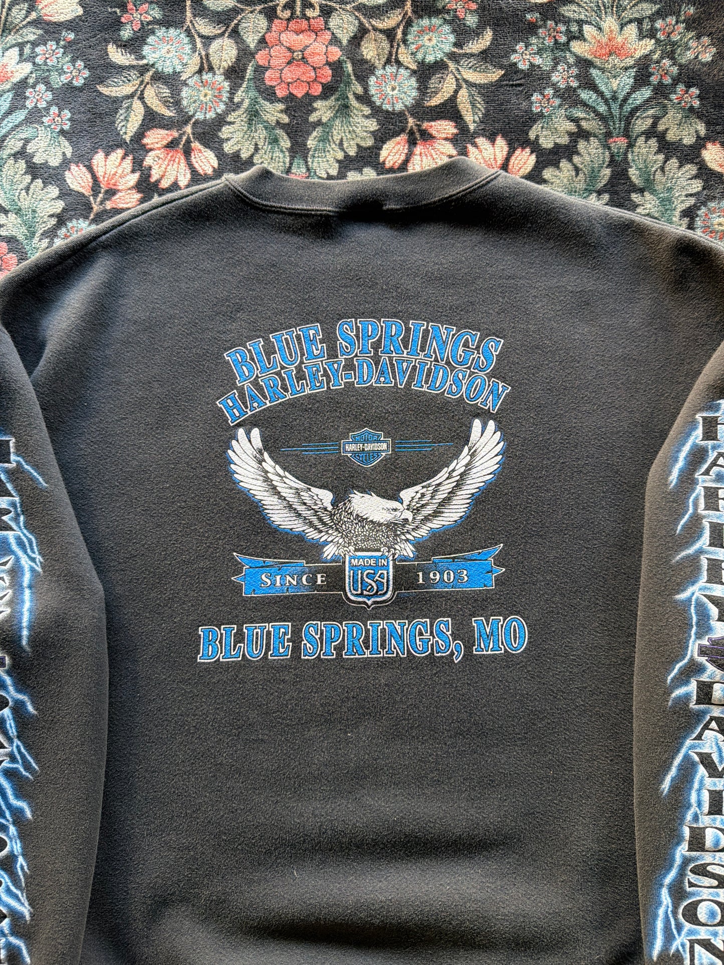 Harley Lightning Crewneck