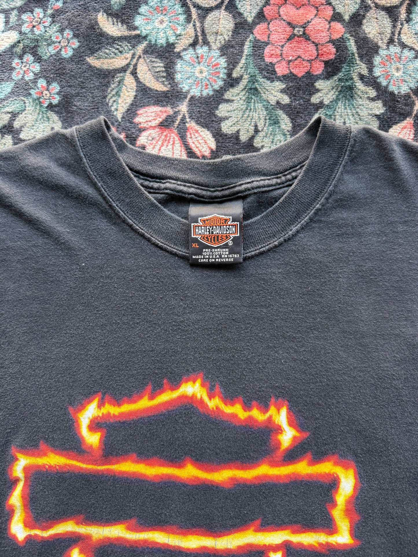 Harley Flame Shield