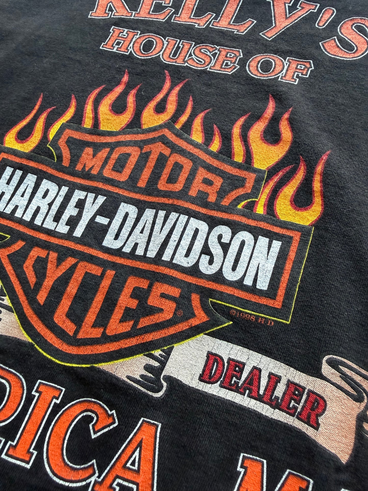 Harley Flaming Eagle
