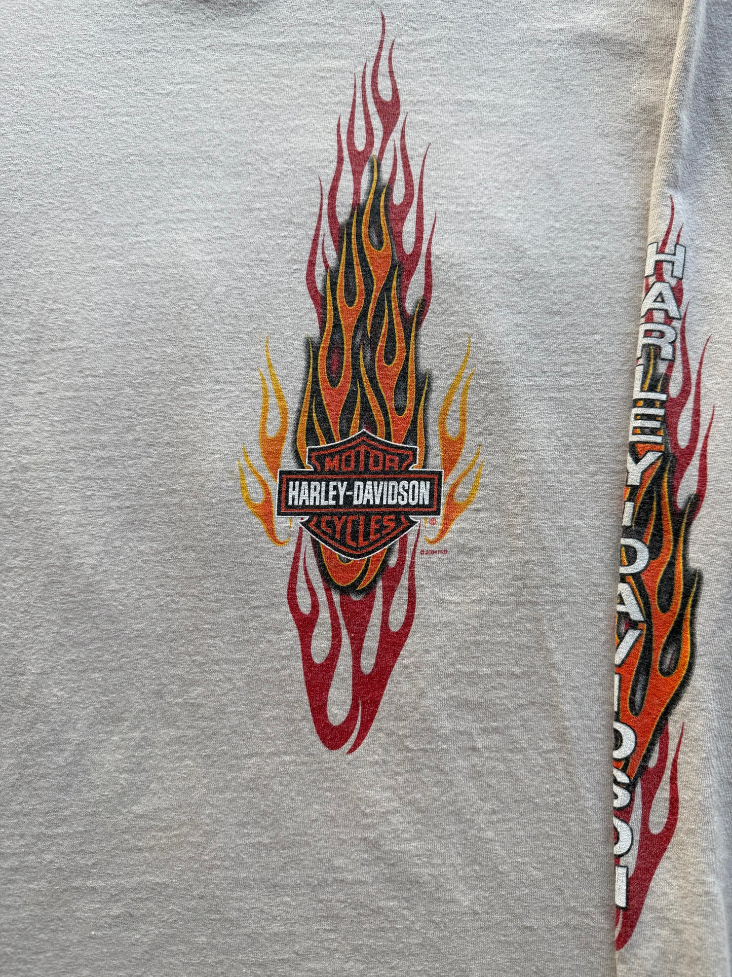 Harley Davidson Flame Long Sleeve