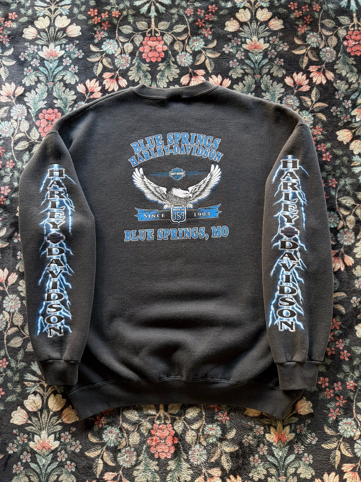Harley Lightning Crewneck