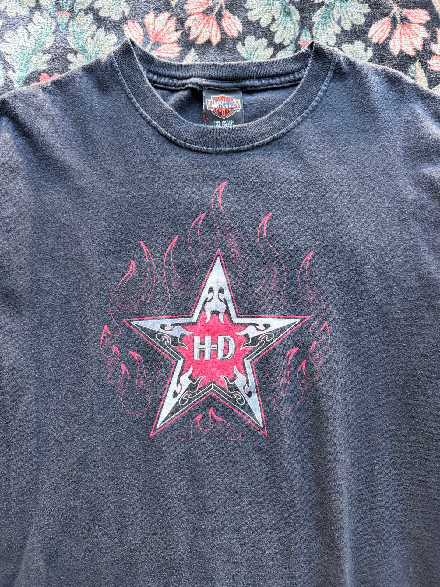Harley Flaming Star