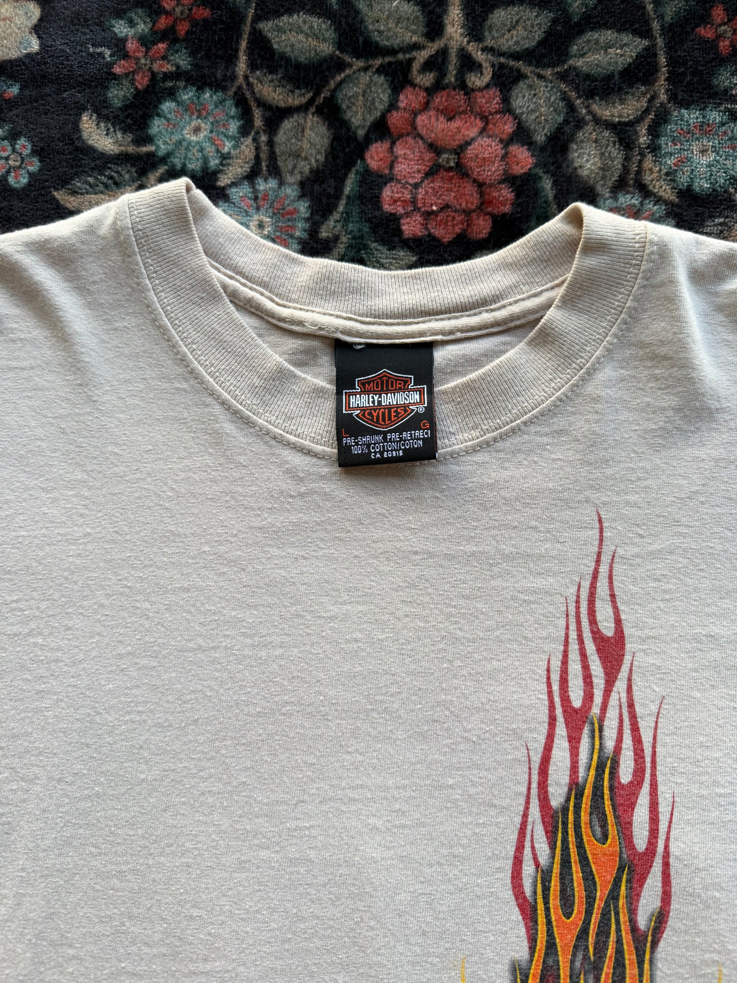 Harley Davidson Flame Long Sleeve