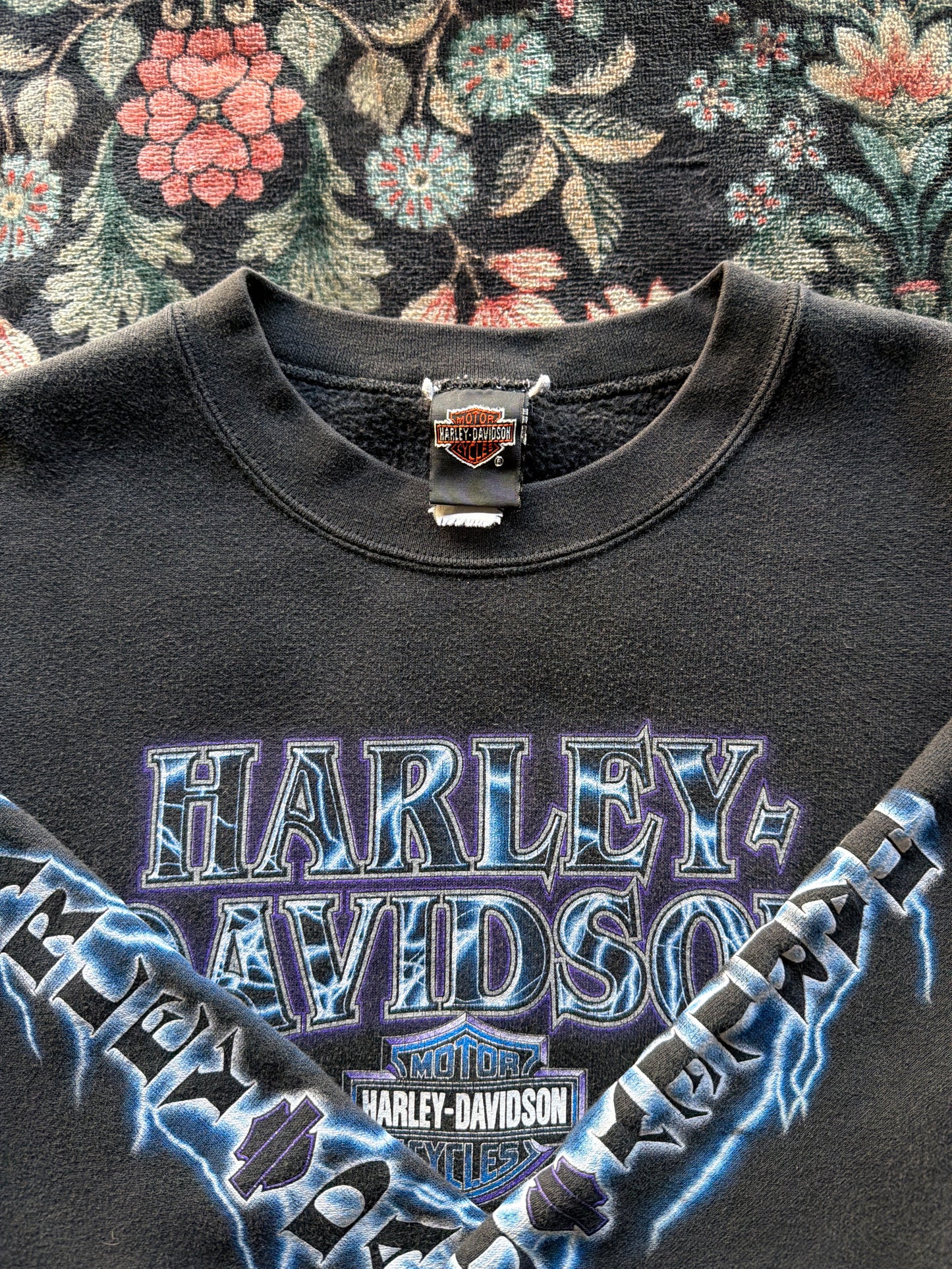 Harley Lightning Crewneck