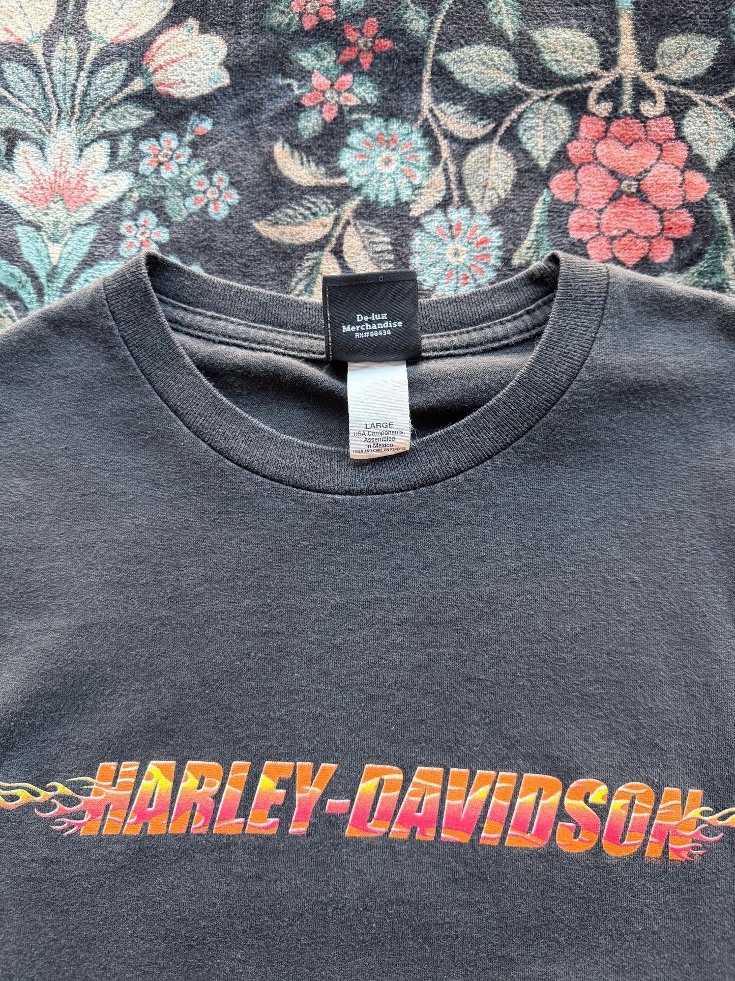 Harley Red Flame