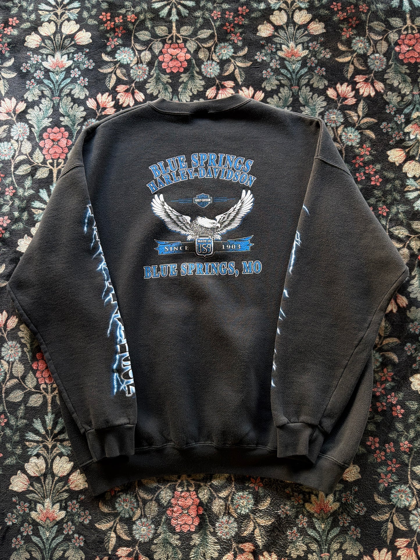 Harley Lightning Crewneck